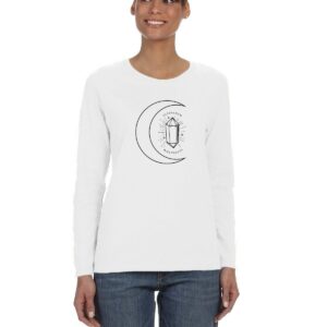 Ladies' Long-Sleeve T-Shirt - Crystal Moon