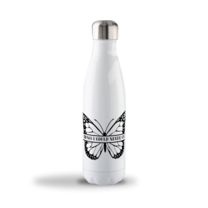Stainless Steel Water Bottle – Butterfly Title