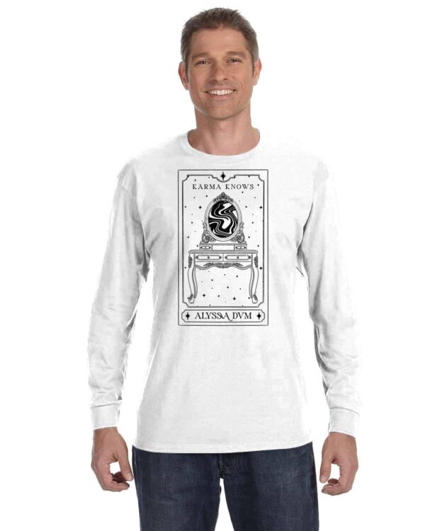 Unisex Long-Sleeve T-Shirt - Karma - Image 8