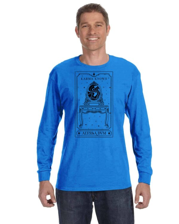 Unisex Long-Sleeve T-Shirt - Karma - Image 6