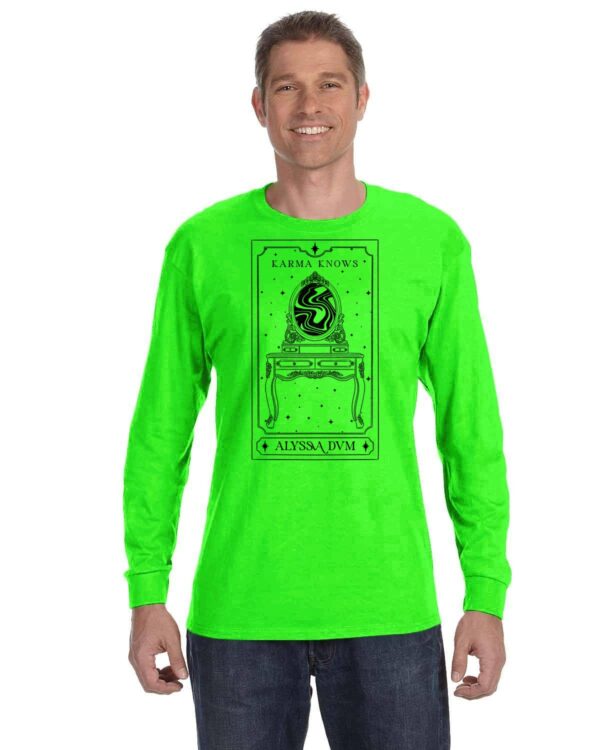 Unisex Long-Sleeve T-Shirt - Karma - Image 2