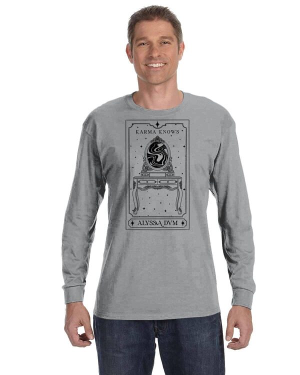 Unisex Long-Sleeve T-Shirt - Karma - Image 7