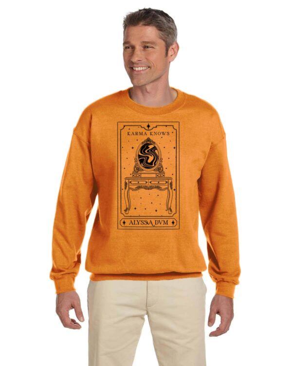 Unisex Fleece Crew - Karma - Image 5