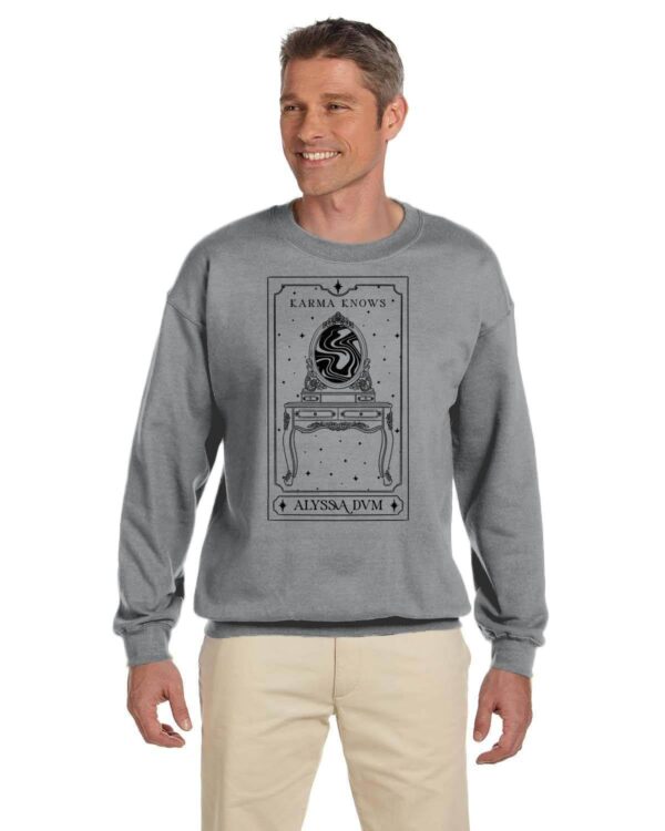 Unisex Fleece Crew - Karma - Image 9