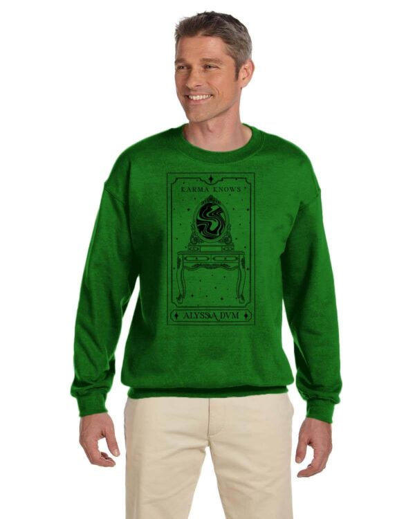 Unisex Fleece Crew - Karma - Image 2
