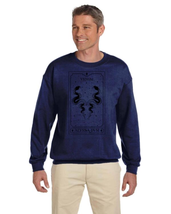Unisex Fleece Crew - Venom - Image 4