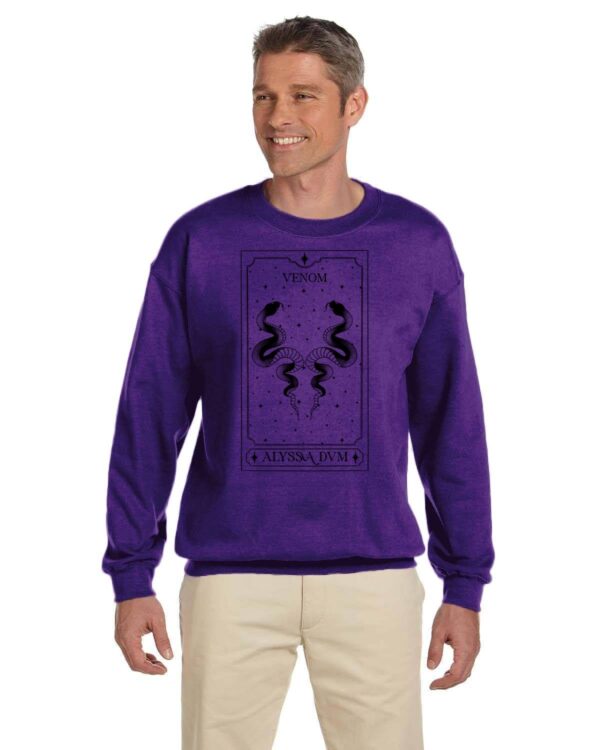 Unisex Fleece Crew - Venom - Image 6