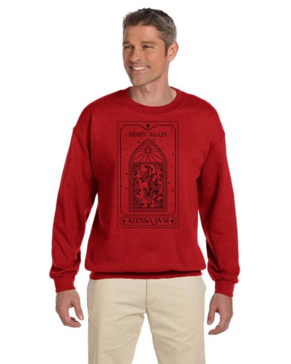 Unisex Fleece Crew - Begin Again - Image 7