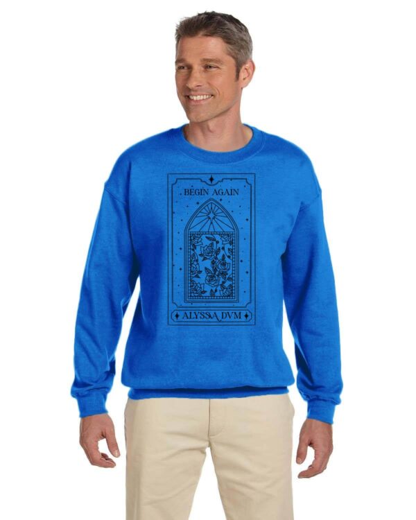 Unisex Fleece Crew - Begin Again - Image 8