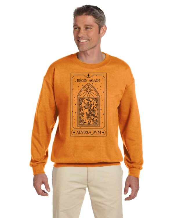 Unisex Fleece Crew - Begin Again - Image 5