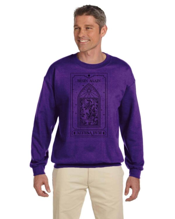 Unisex Fleece Crew - Begin Again - Image 6